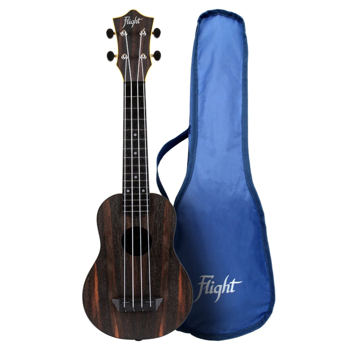 Flight TUS55 Amara Travel Soprano Ukulele with Bag