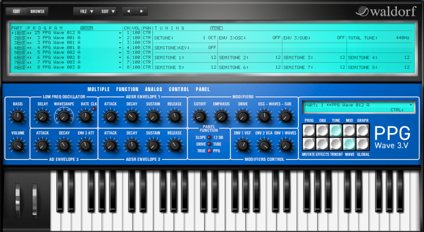 Waldorf PPG Wave 3.V - Version 2.0