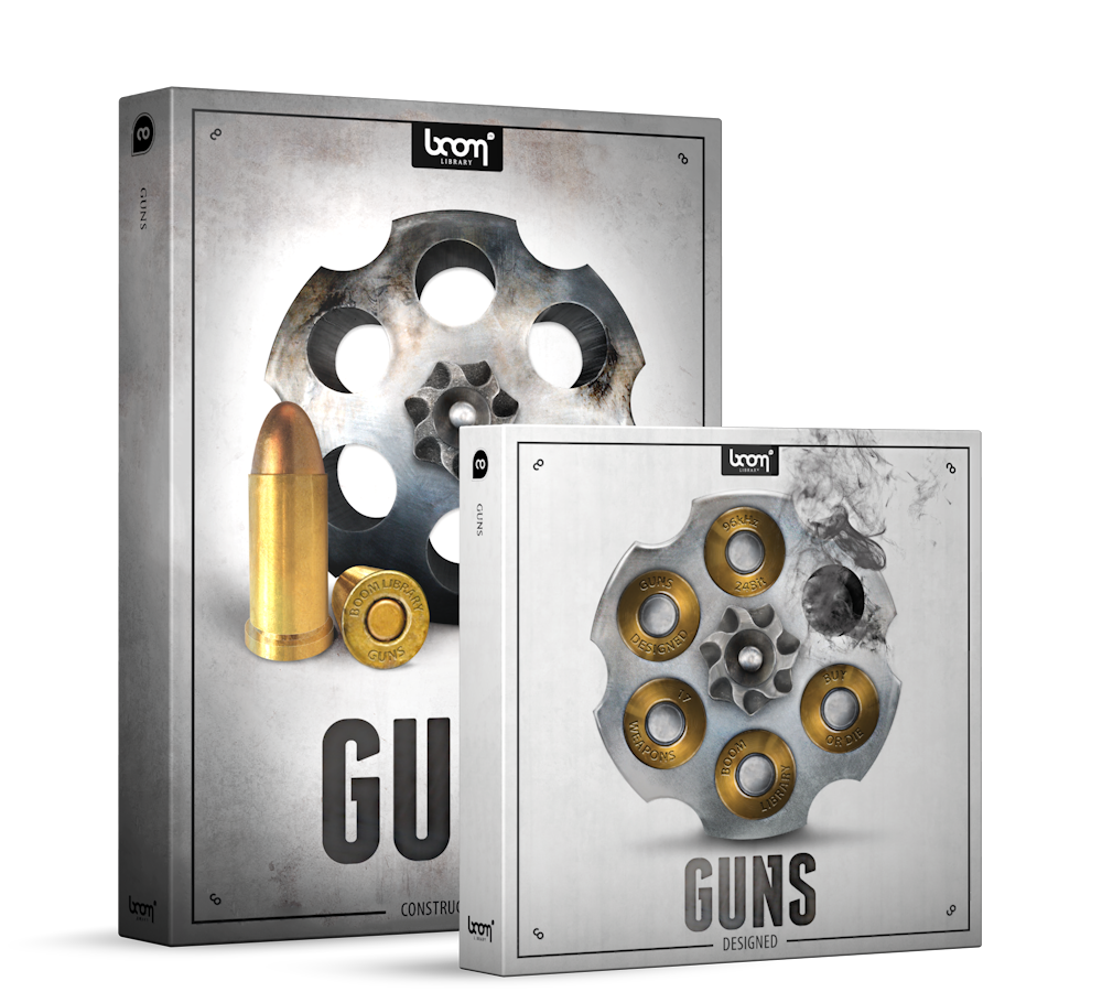 BOOM Guns Bundle Realistic Gun Sound Effects Library