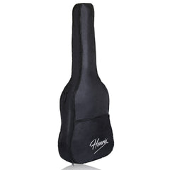 Henrix PRO 40C 40-Inch Cutaway Acoustic Guitar with Dual Action Truss Rod, Gigbag, Picks, String Set, Strap, Cloth & Ebook - Open Box