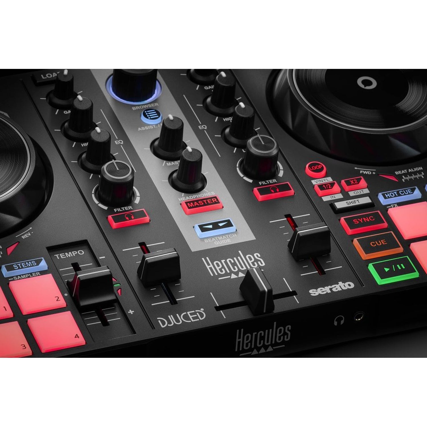 Hercules DJ Control Inpulse 200 MK2 2-Deck DJ Mixer
