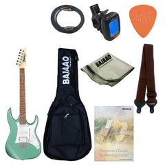 Ibanez GRX40 RG Gio Series Maple Neck 6 String Electric Guitar with Gigbag, Strap, Pick, Cable, Cloth and Tuner, Ebook