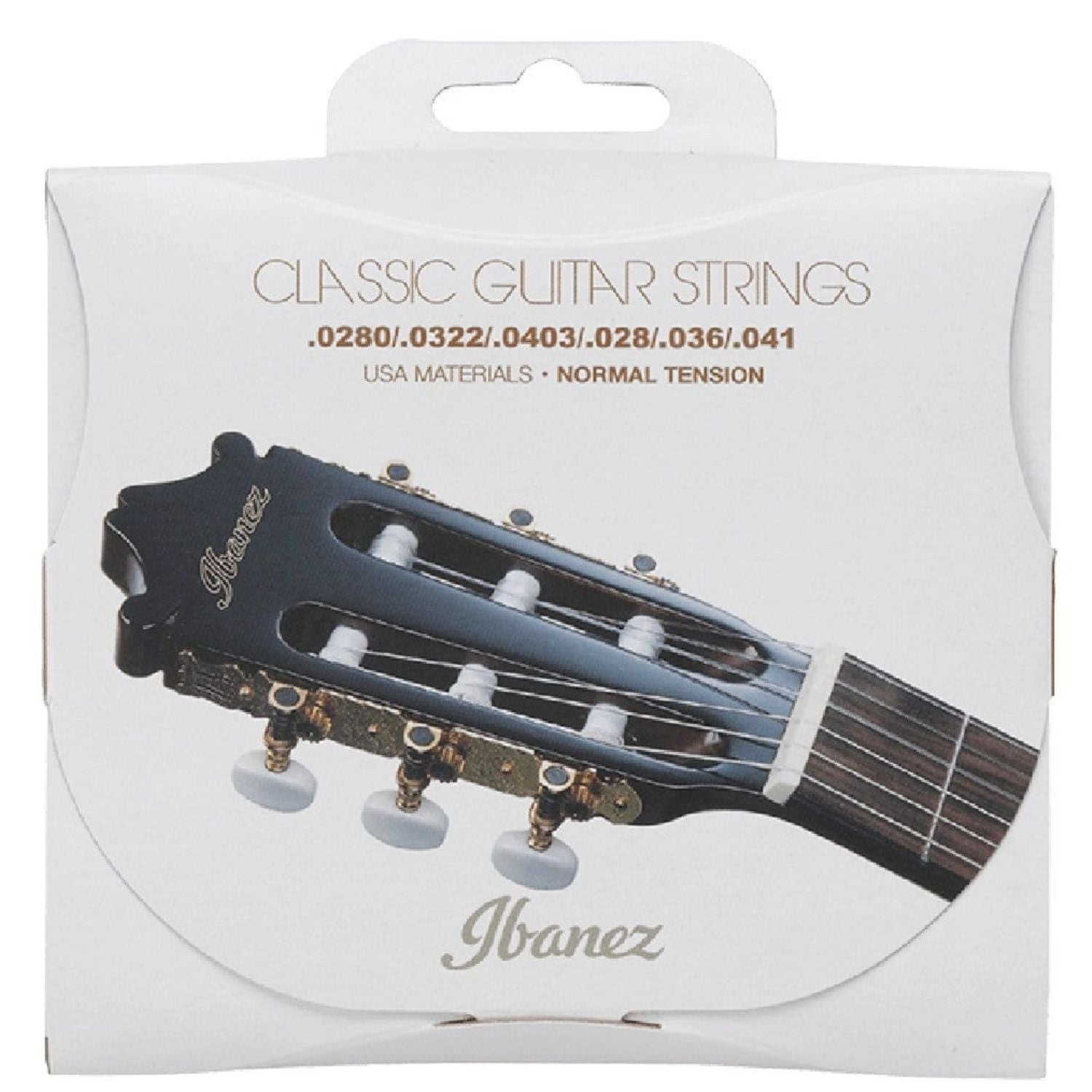 Ibanez ICLS6NT Classical Guitar Strings - Normal Tension - Open Box