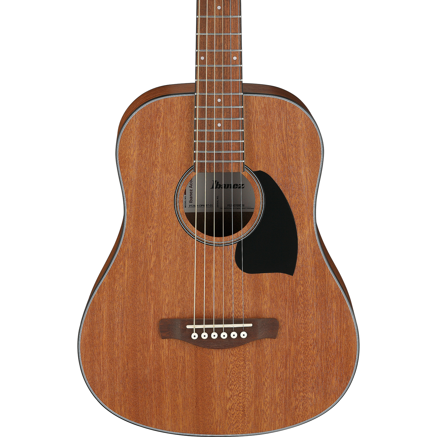 Ibanez PF2MH-OPN 3/4 Mini Dreadnought Acoustic Guitar - Open Pore Natural