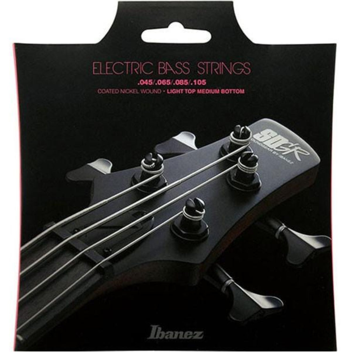 Ibanez Bass Guitar Strings Ibanez IEBS4C Bass Guitar Strings - Light Top Medium Bottom, 45 - 105