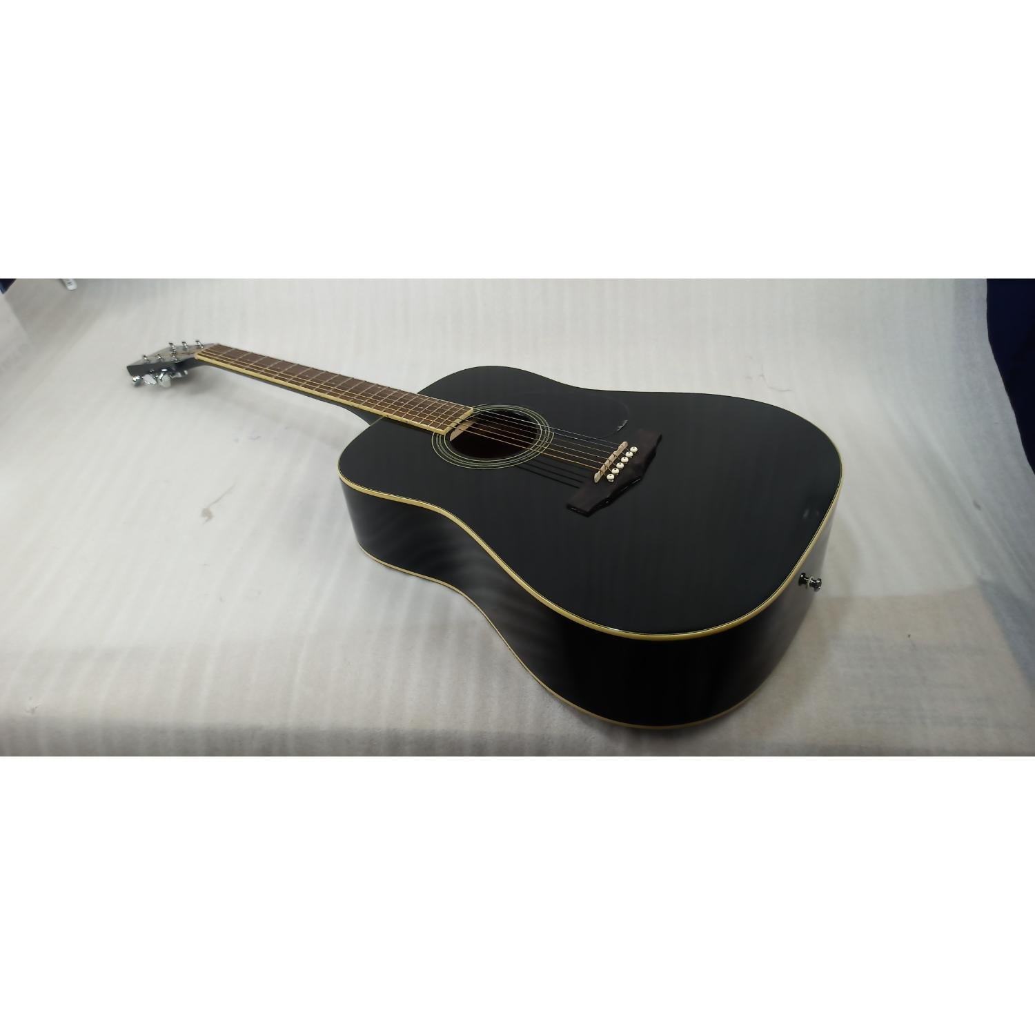 Ibanez PF15 Acoustic Guitar - Black - Open Box B Stock