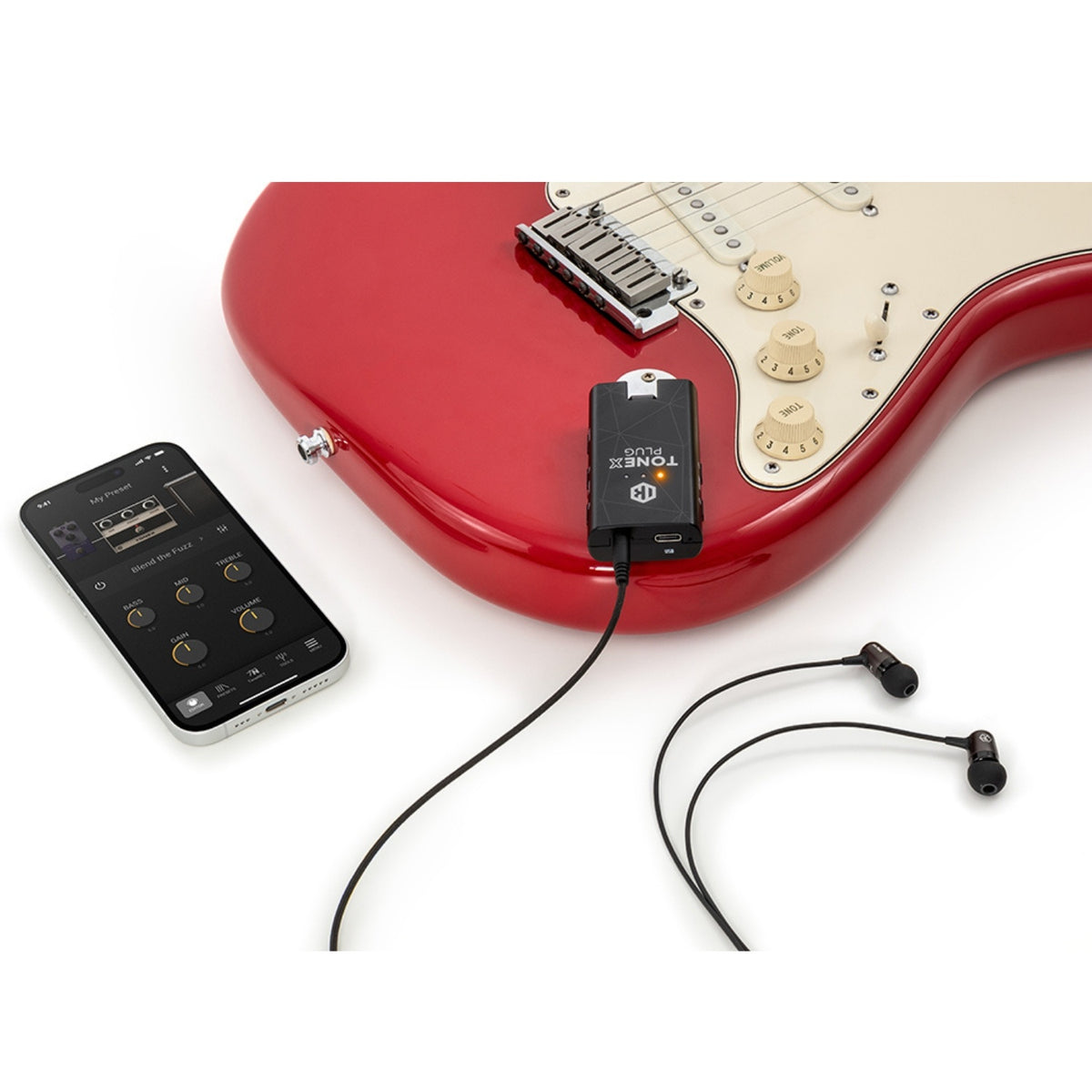 IK Multimedia TONEX Plug Guitar & Bass Headphone Amplifier