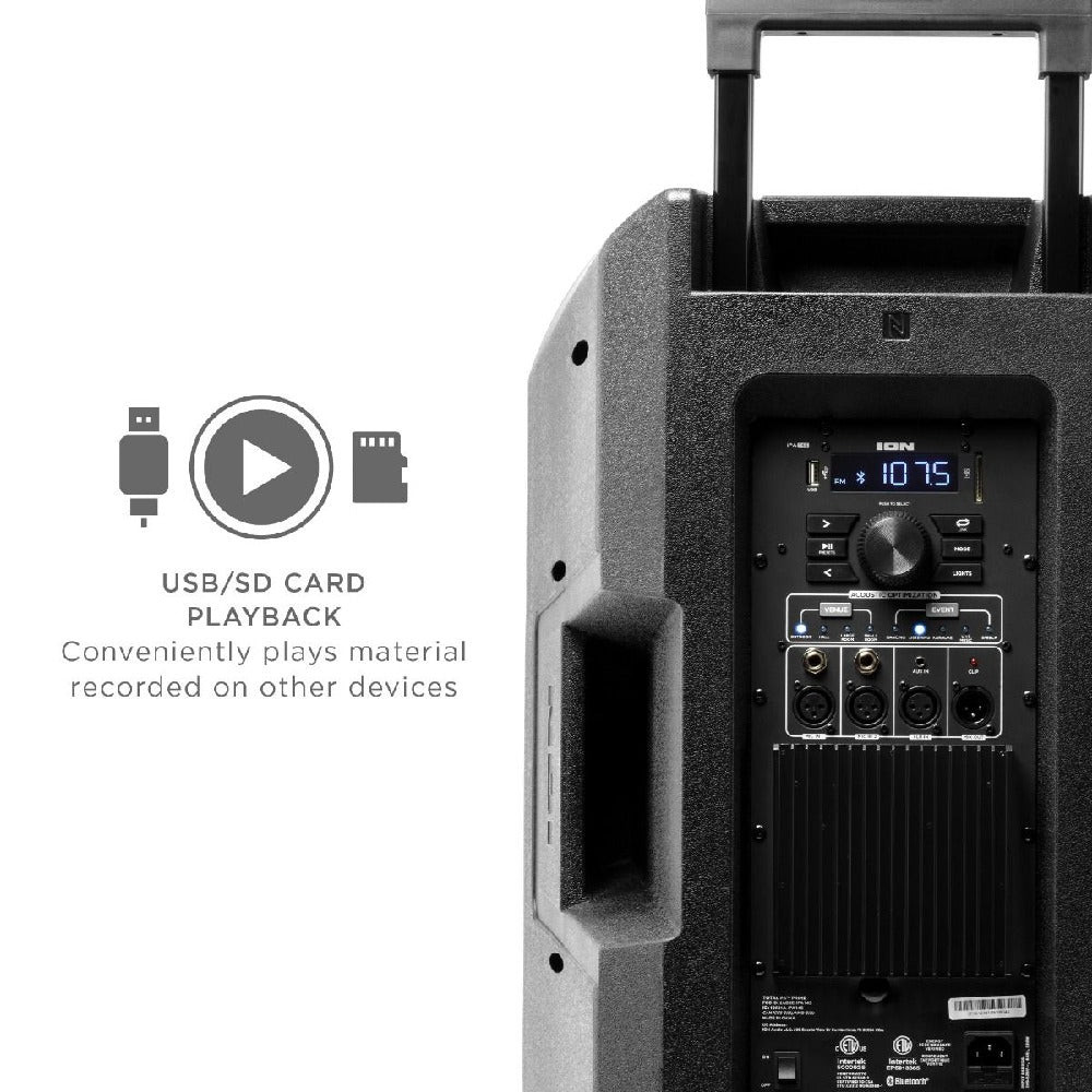 ION Audio Total PA Prime High Power Bluetooth Enabled Speaker System