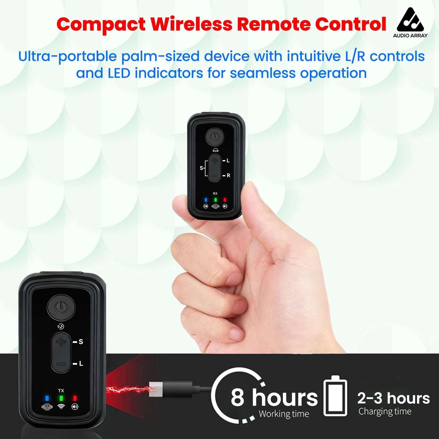 Audio Array JTG800 Wireless Microphone System