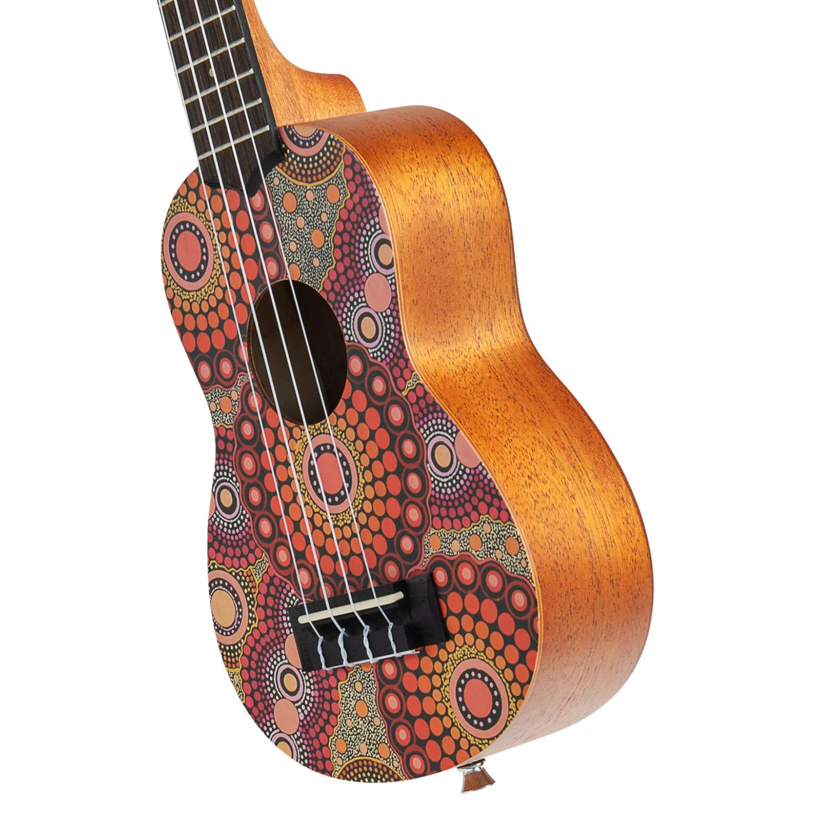 Kala KA-DS-CM-SC-S Desert Storylines Soprano Ukulele with Gig Bag