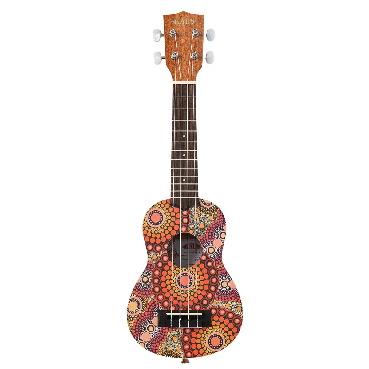 Kala KA-DS-CM-SC-S Desert Storylines Soprano Ukulele with Gig Bag