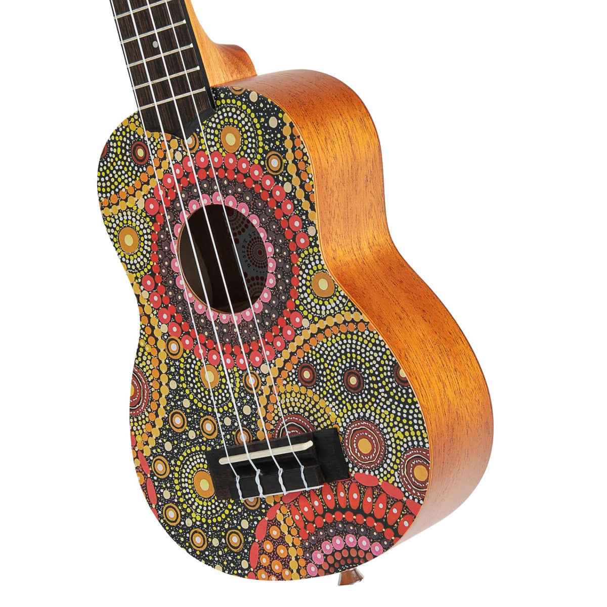 Kala KA-DS-EY-BA-S Desert Storylines Soprano Ukulele with Gig Bag