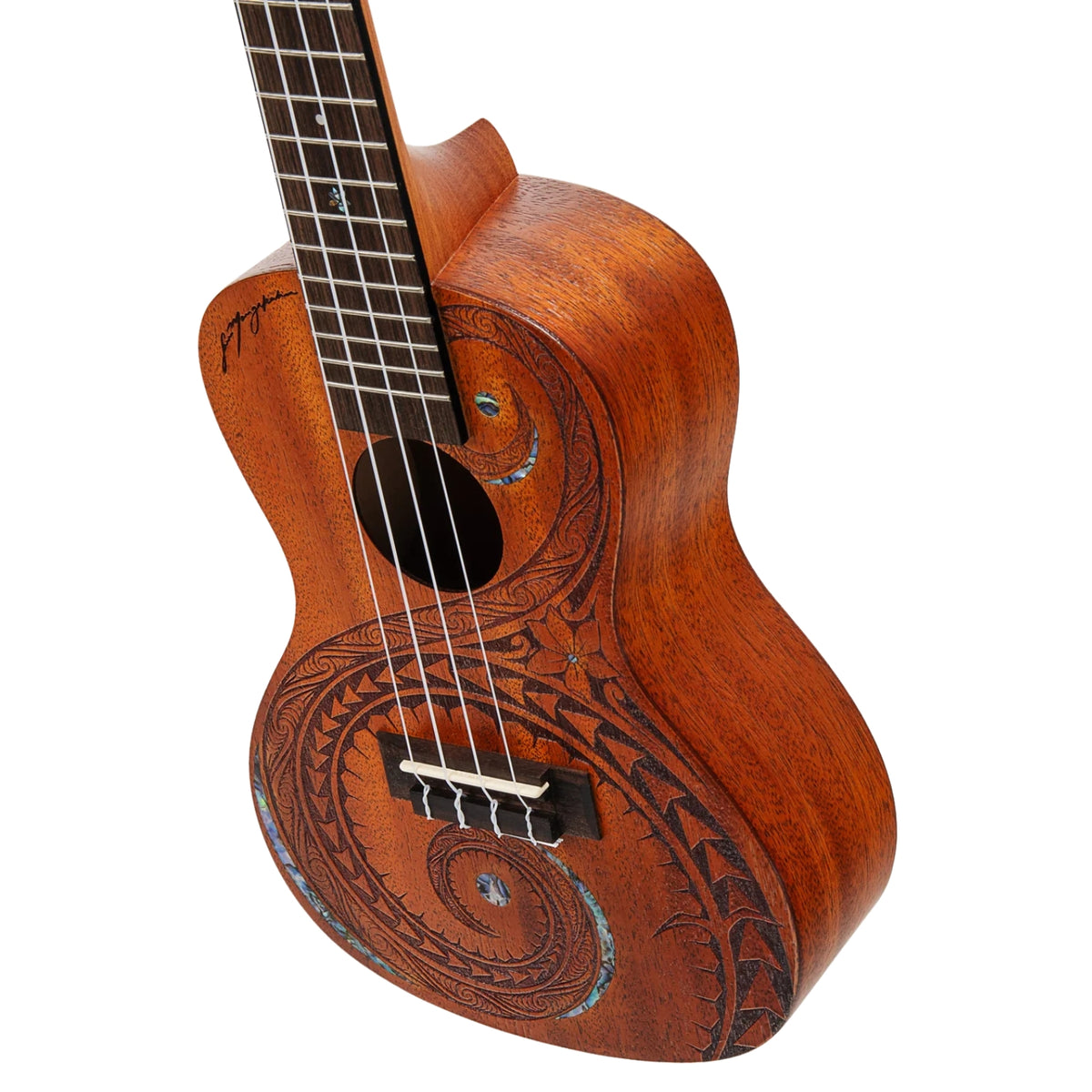 Kala KA-LEGACY-C Voyage Collection Legacy Mahogany Concert Ukulele with Gig Bag