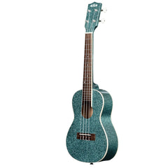 Kala Rhapsody Blue Sparkle Concert Ukulele