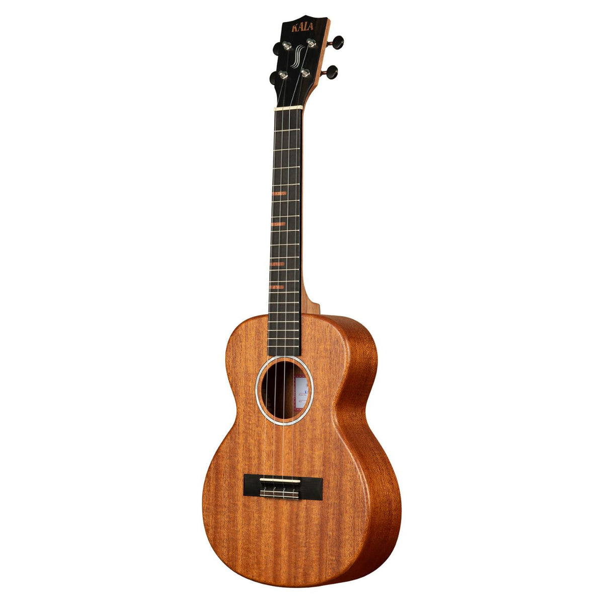 Kala KA-WF-AMHG-T All Solid Mahogany & Flame Maple Waterfall Tenor Ukulele with Gig Bag