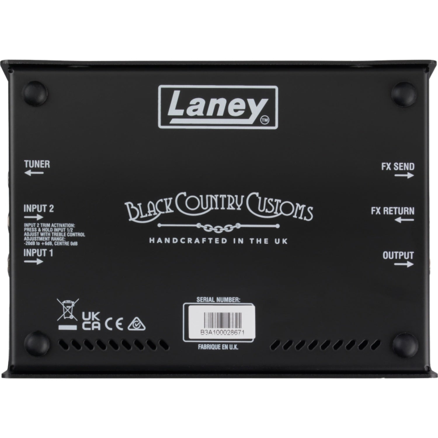 Laney Digbeth DB-EAST-PRE Bass Preamp Pedal