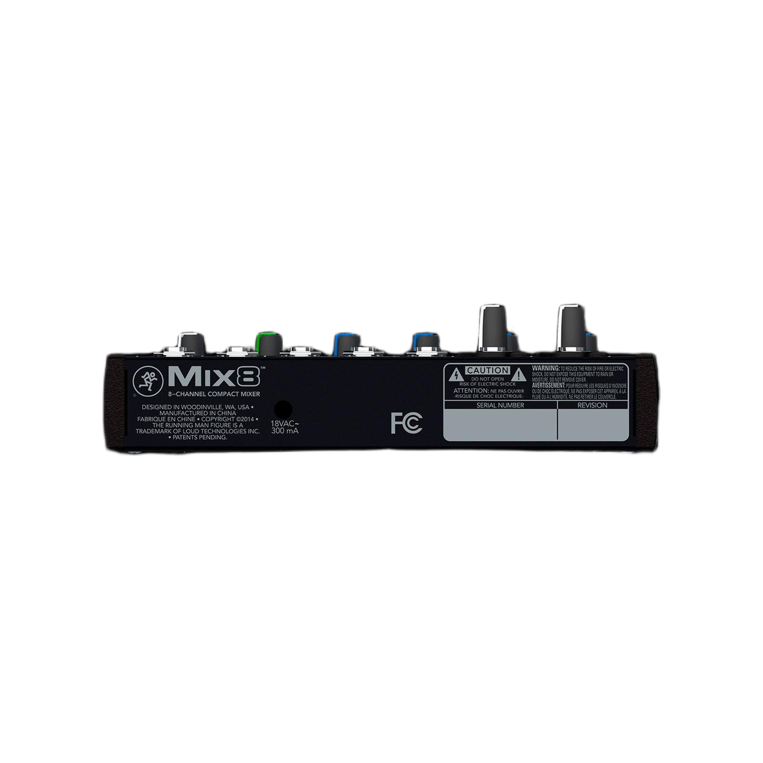 Mackie Mix8 8-Channel Compact Mixer