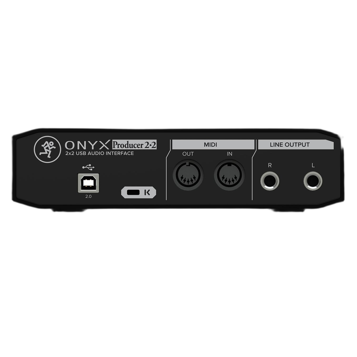 Mackie Onyx Producer 2-in X 2-out USB Audio Interface with Midi