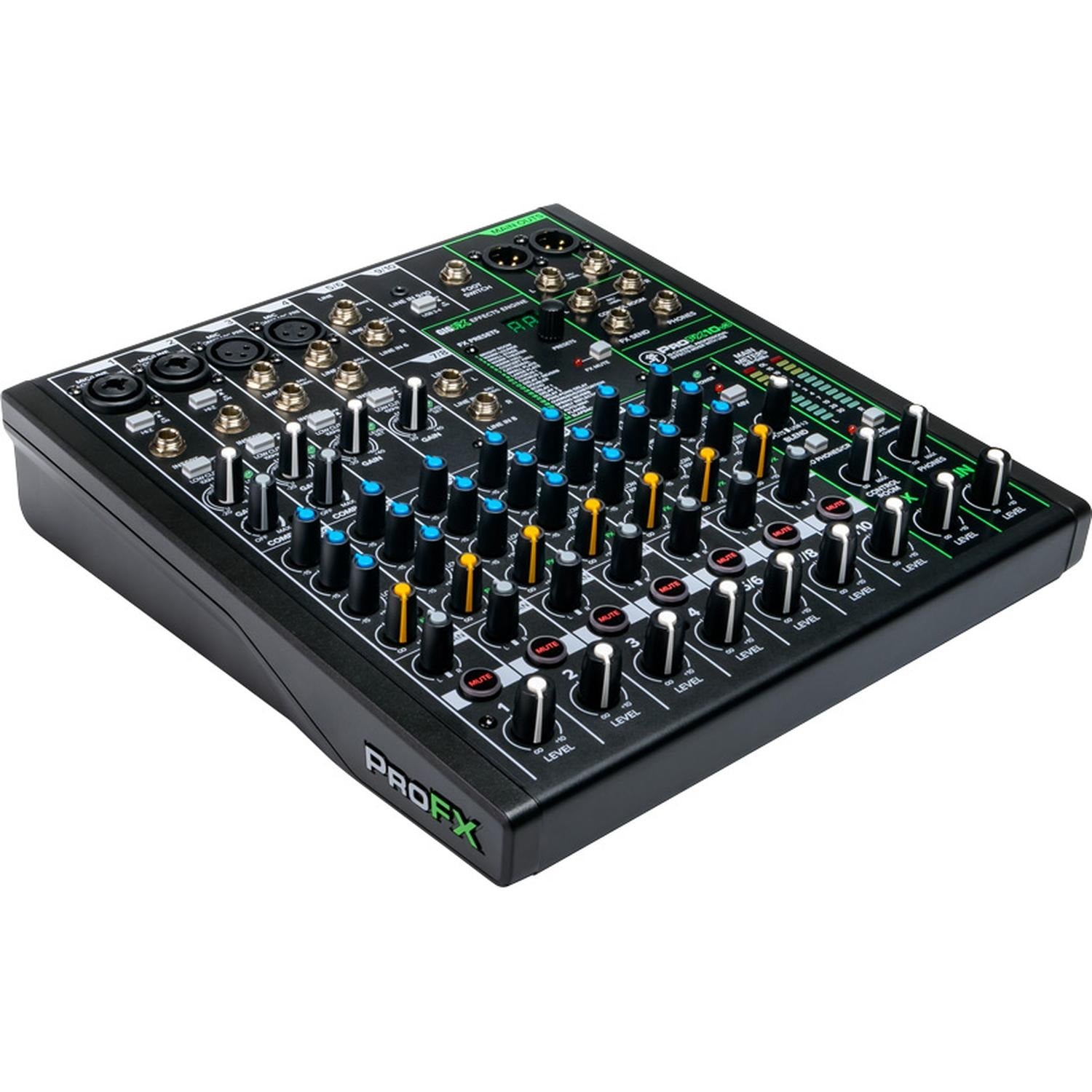 Mackie Profx 10v3 10 Channel Professional Effect Mixer with USB