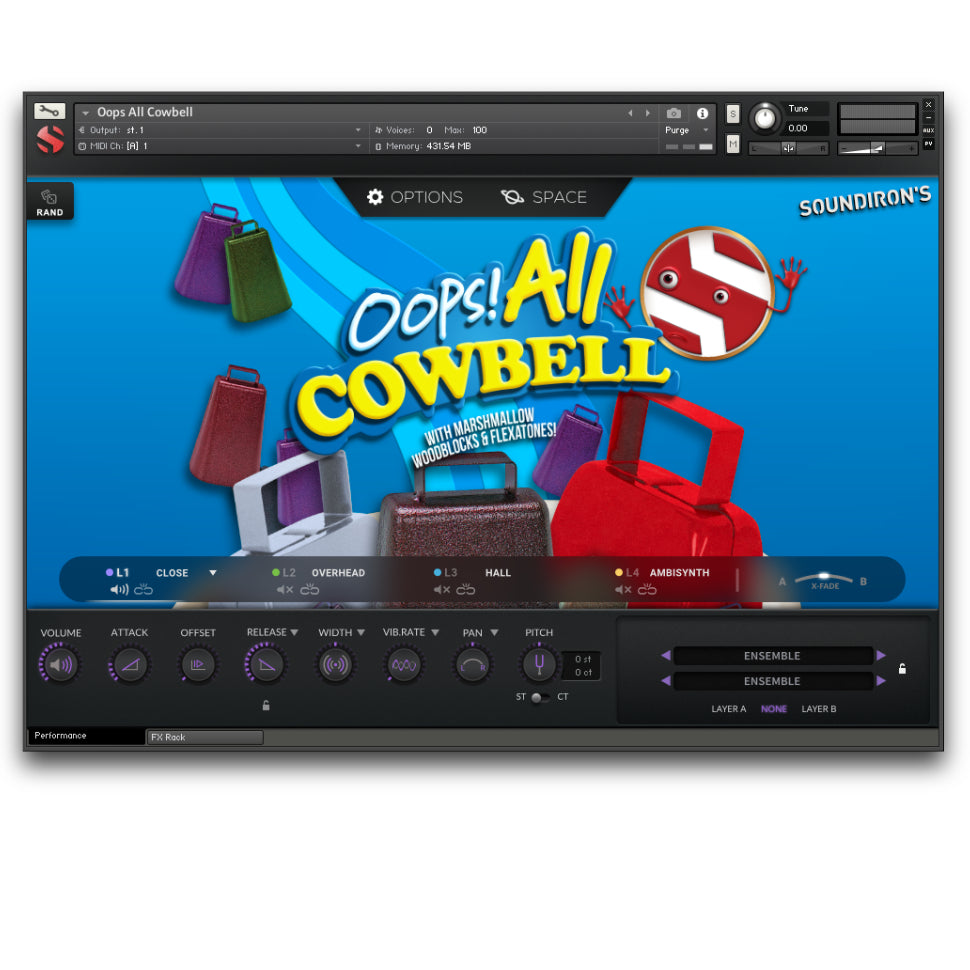 Soundiron Oops! All Cowbell