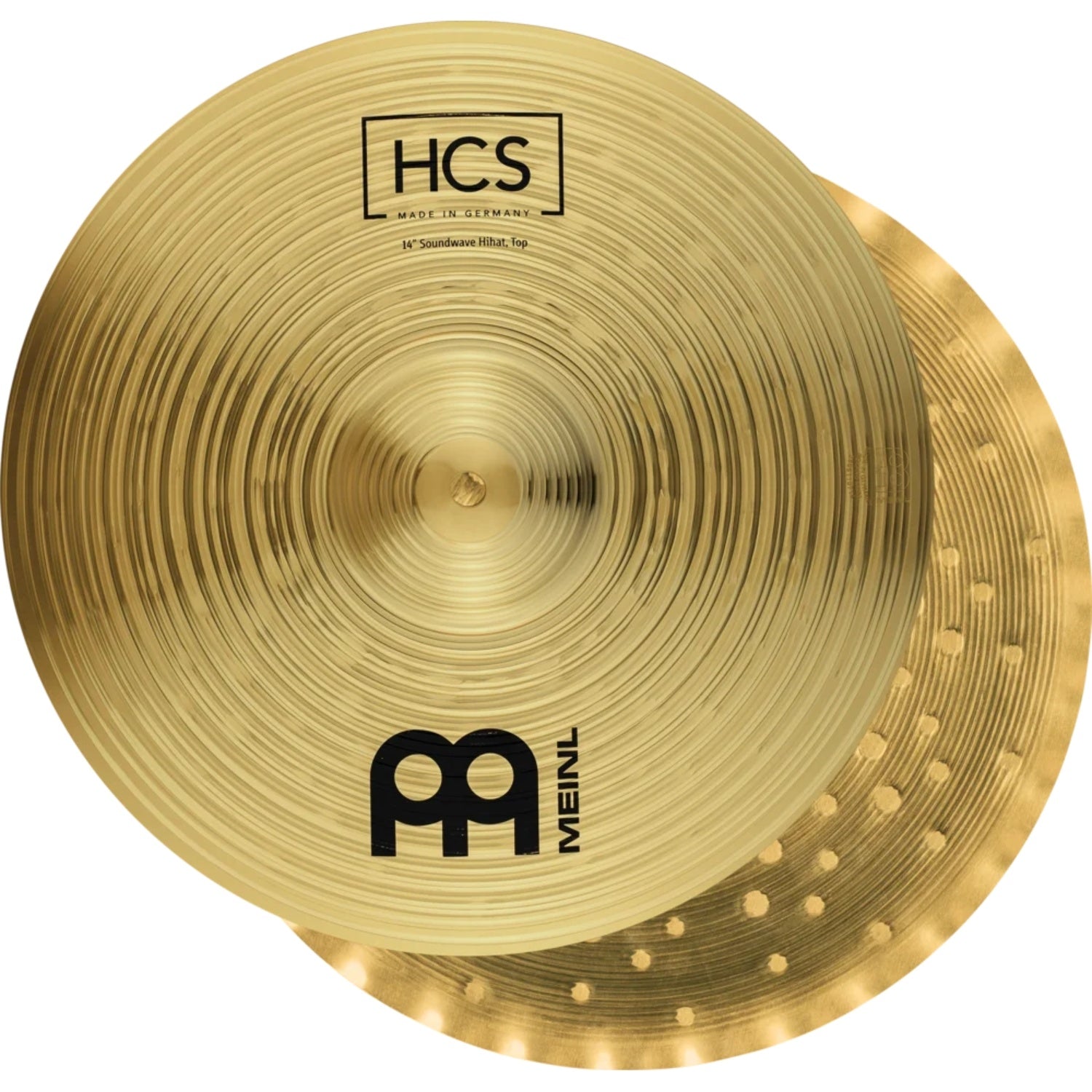 Meinl HCS14SWH 14-inch Soundwave Hi-Hat Cymbal