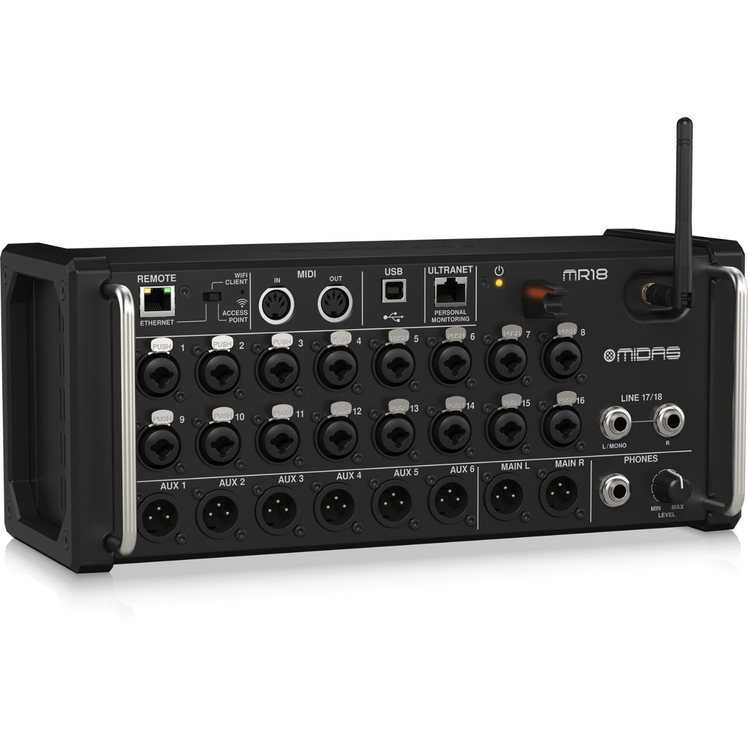 Midas MR18 18-Input Digital Mixer