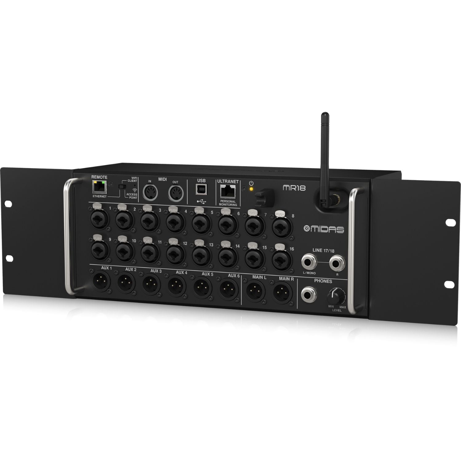 Midas MR18 18-Input Digital Mixer