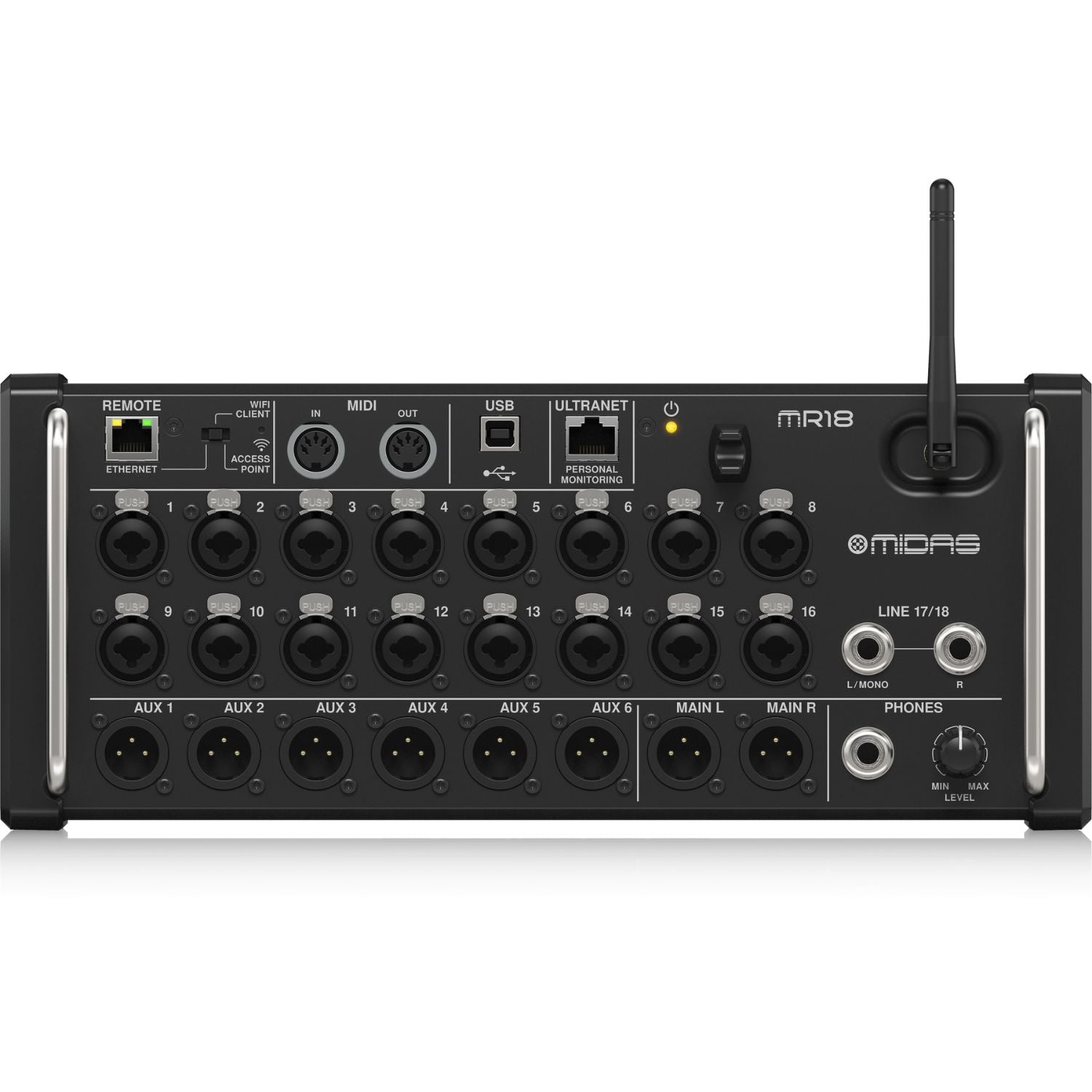 Midas MR18 18-Input Digital Mixer