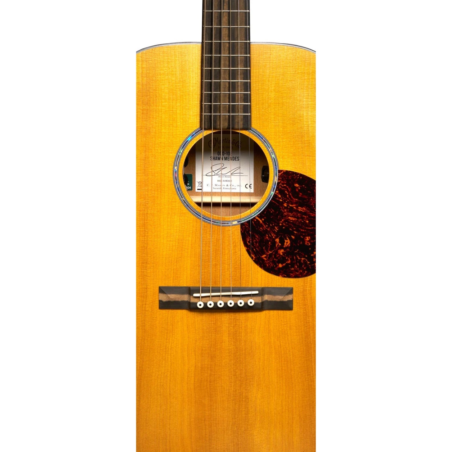 CF Martin 000-10E Shawn Mendes Signature Series Limited Edition Electro Acoustic Guitar