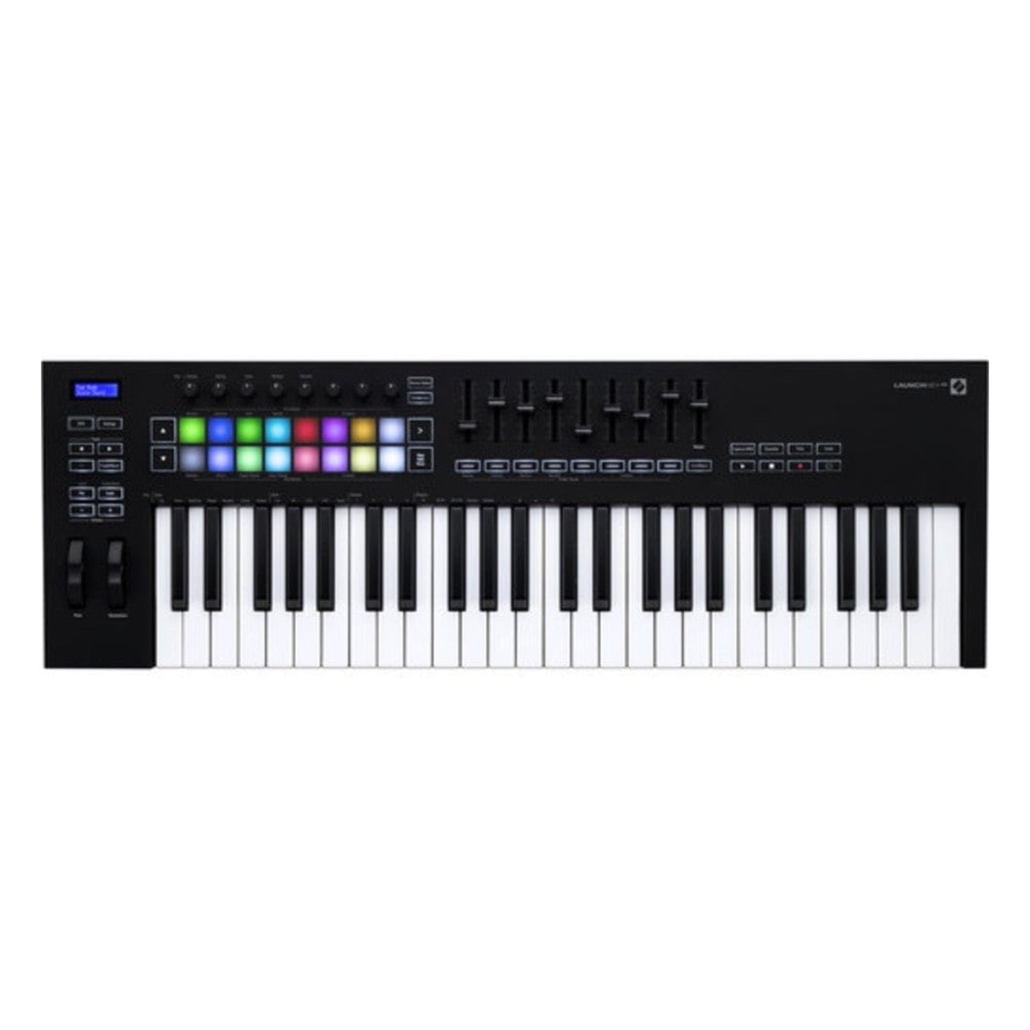novation midi keyboards 49 keys mk3 novation launchkey mk3 usb midi keyboard controller#size_49-keys,version_mk3