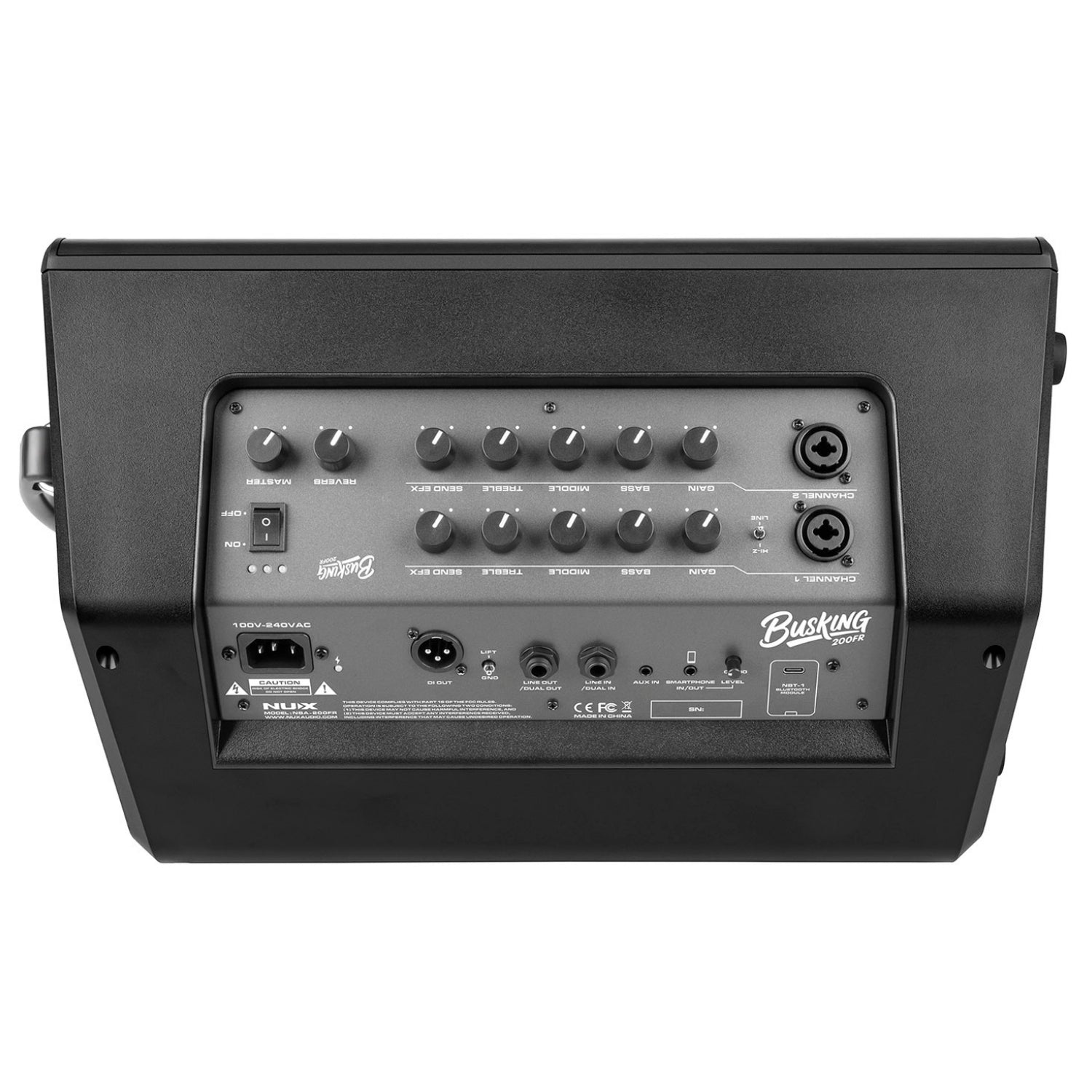 Nux Busking 200FR 276W Busking Portable Guitar Amplifiers