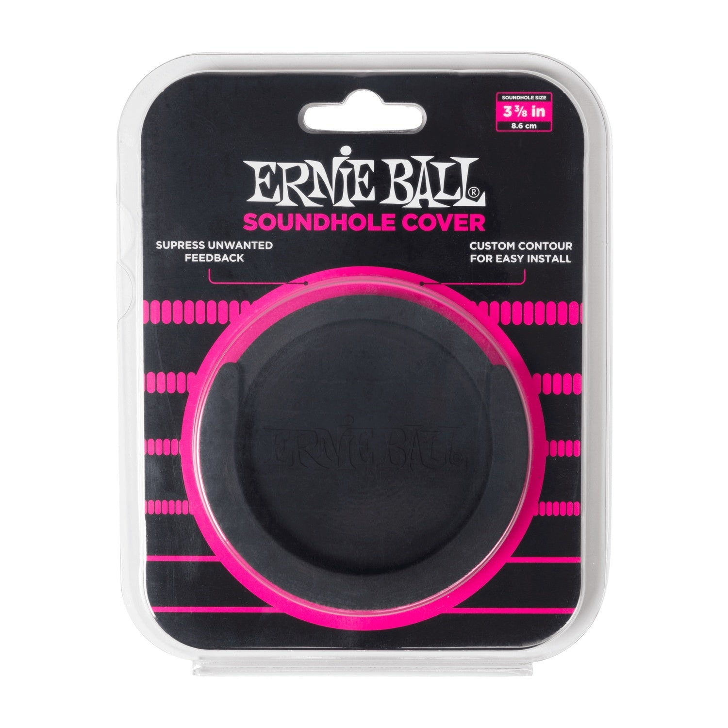 Ernie Ball 3-3/8 Inch Acoustic Soundhole Cover