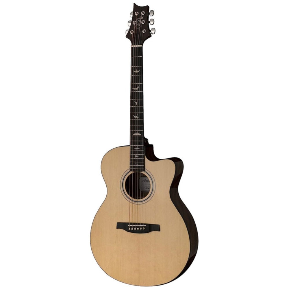 PRS SE AX20E Angelus Cutaway 6-Strings Electro Acoustic Guitar With Gigbag- Natural