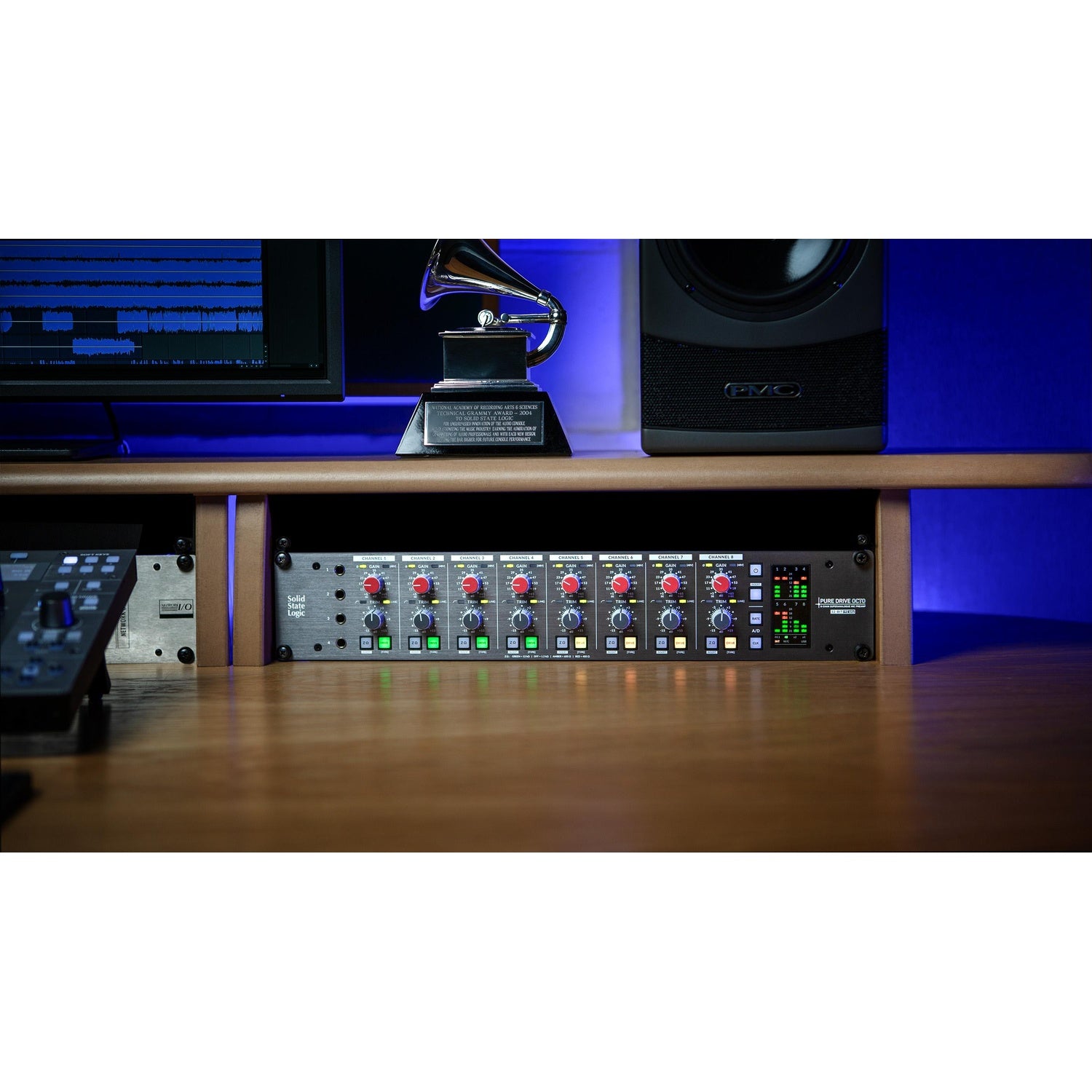 Solid State Logic PureDrive Octo 8-Channel Microphone Preamp