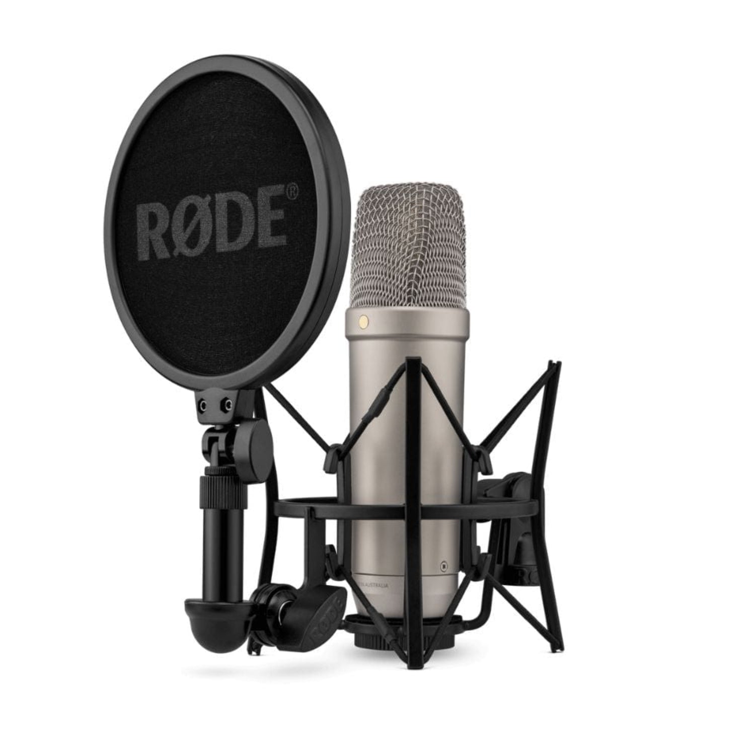 rode condenser microphones silver rode nt1 5th generation large-diaphragm cardioid studio condenser microphone kit