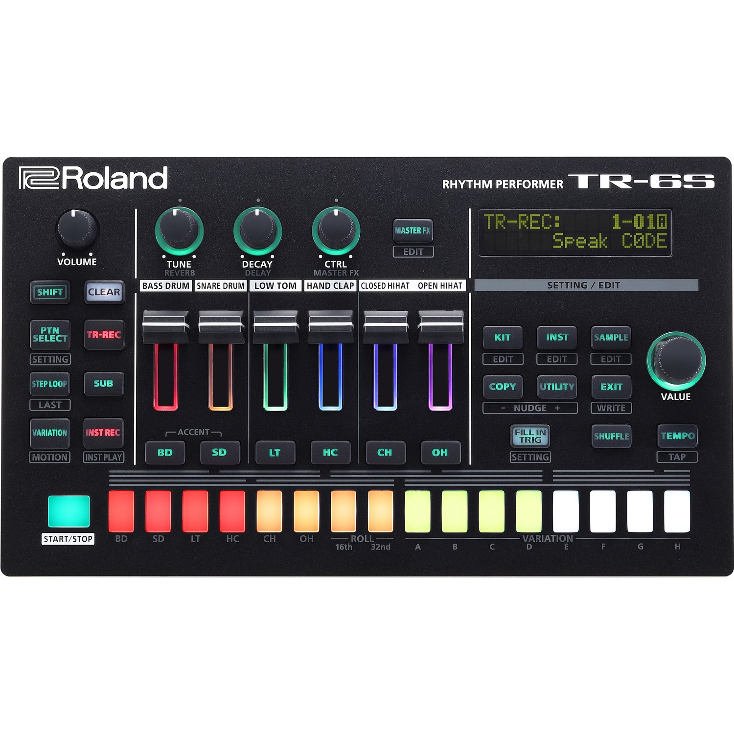 Roland TR-6S 6 Track Rhythm Performer