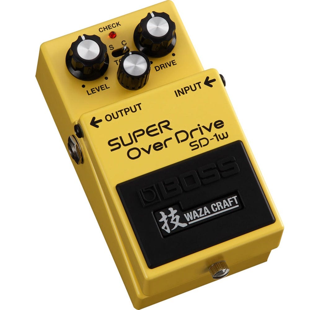 roland effect pedals roland sd-1w super overdrive waza craft special edition