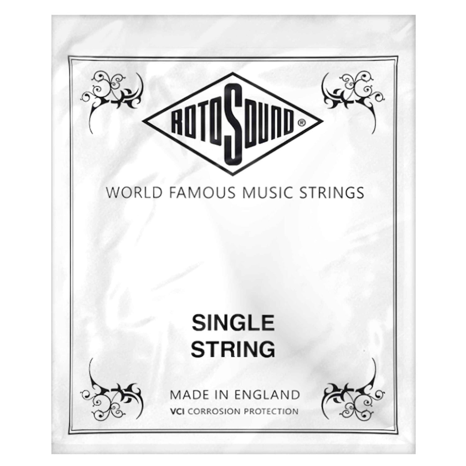 Rotosound NP011 Steel Plain Single Guitar String