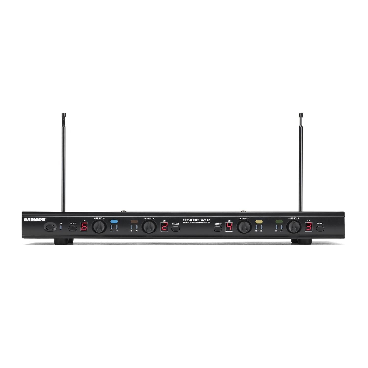 Samson Stage 412 Frequency Agile Quad Channel Handheld System