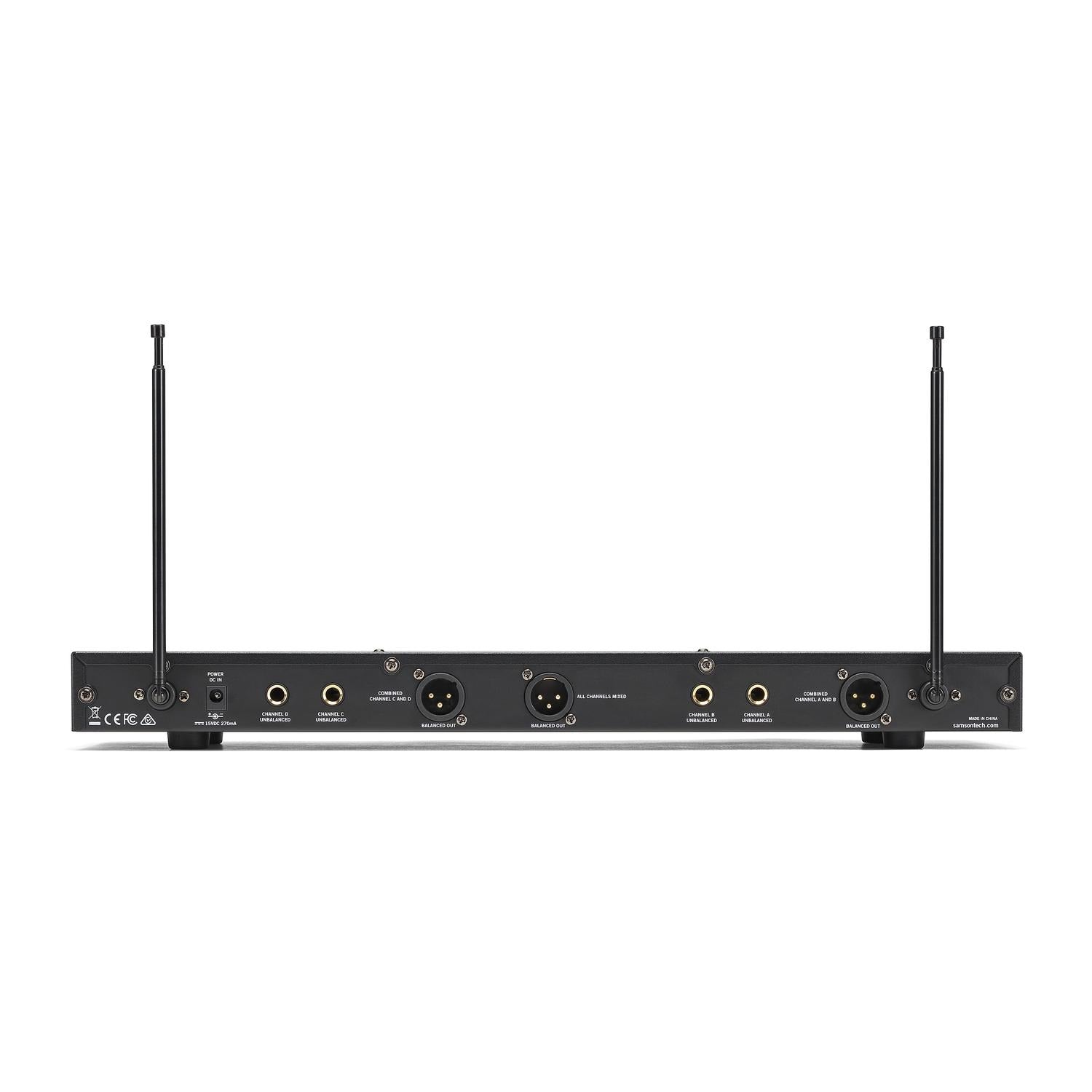 Samson Stage 412 Frequency Agile Quad Channel Handheld System