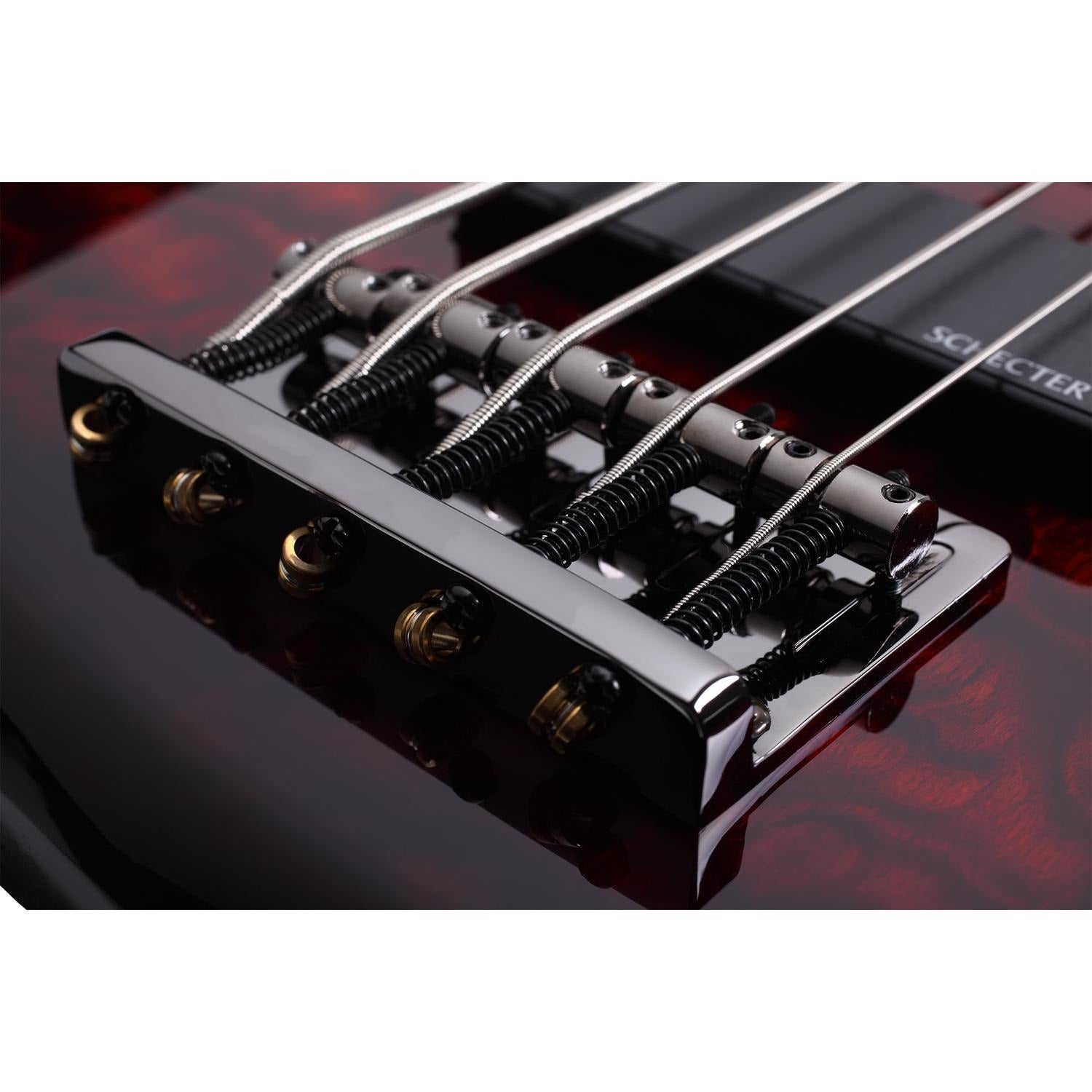 Schecter Stiletto Extreme-5 5-String Bass Guitar - Black Cherry