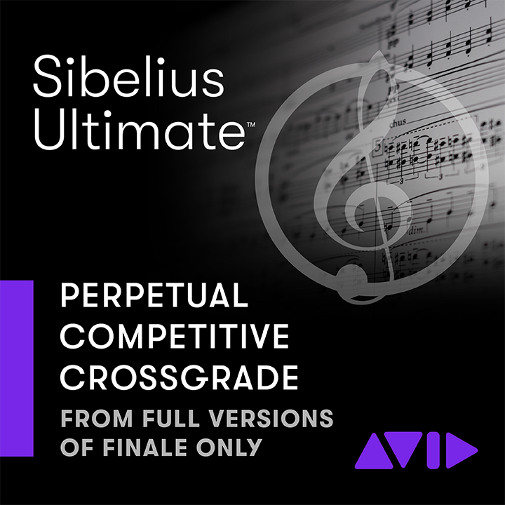 ProTools Sibelius Ultimate Perpetual Competitive Crossgrade