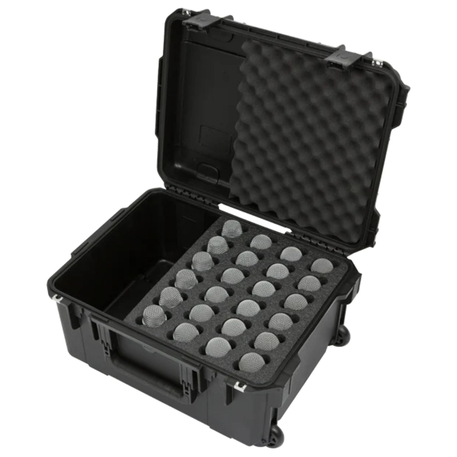 SKB 3I-2015-MC24 iSeries 24 Microphone Case with wheels