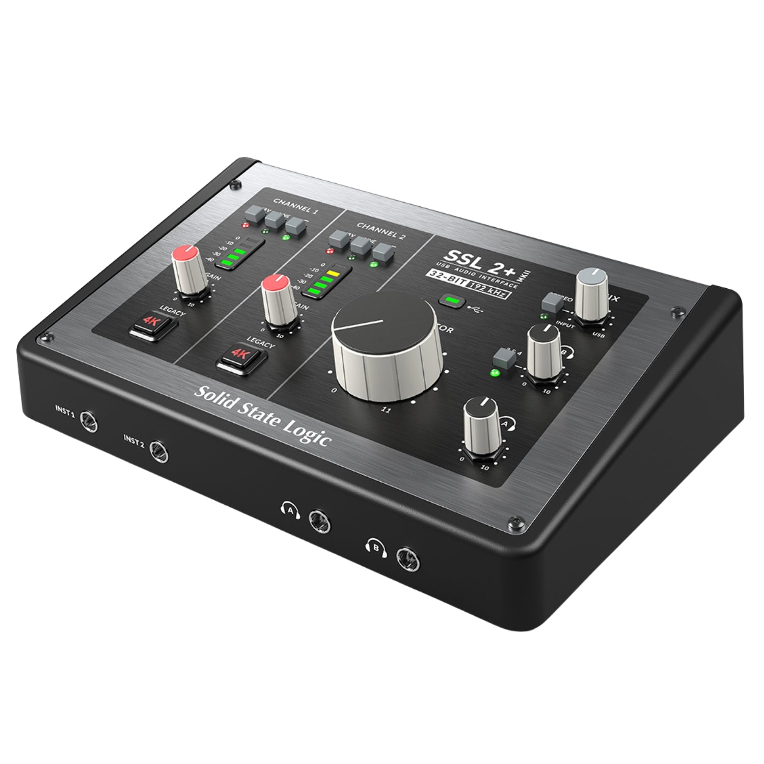 Solid State Logic SSL2+ MkII 2-in/4-out USB Audio Interface