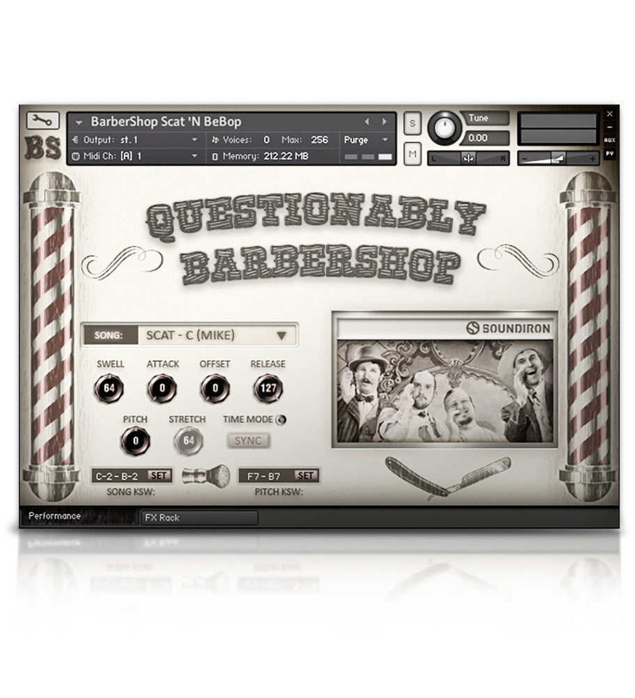 Soundiron Questionably Barbershop