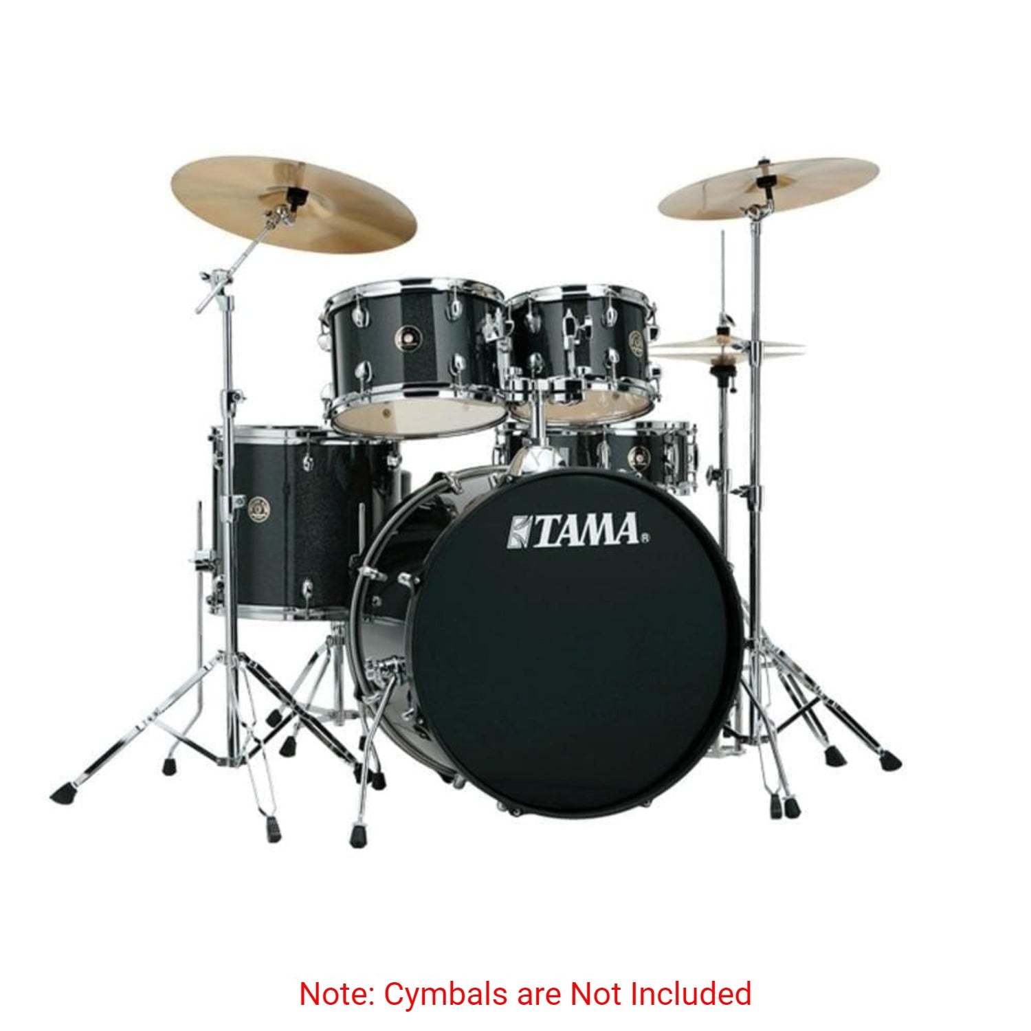 tama acoustic drum kits charcoal mist tama rm52kh5 rhythm mate 5-piece acoustic drum kit