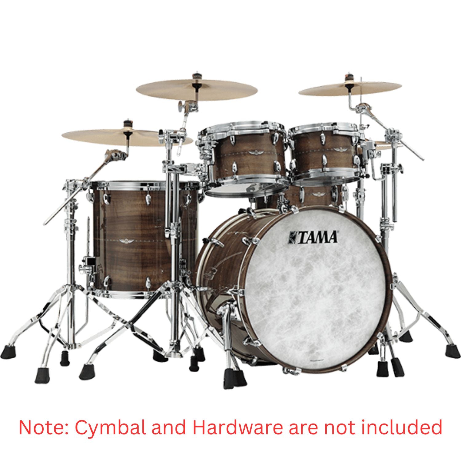 Tama STAR Bubinga 22" 5 Piece Shell Pack Acoustic Drum Kit