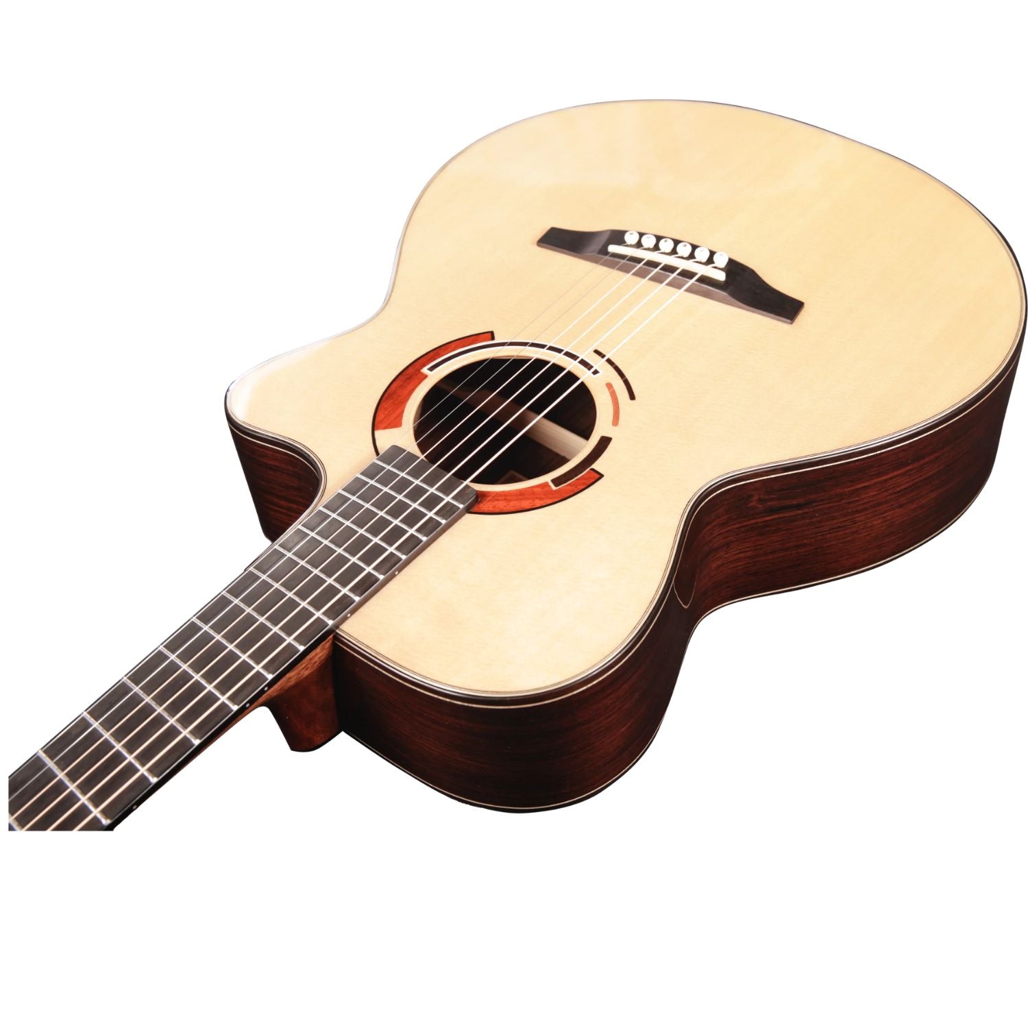 Tyma Y1 Custom Series All-Solid AC Electro Acoustic Guitar