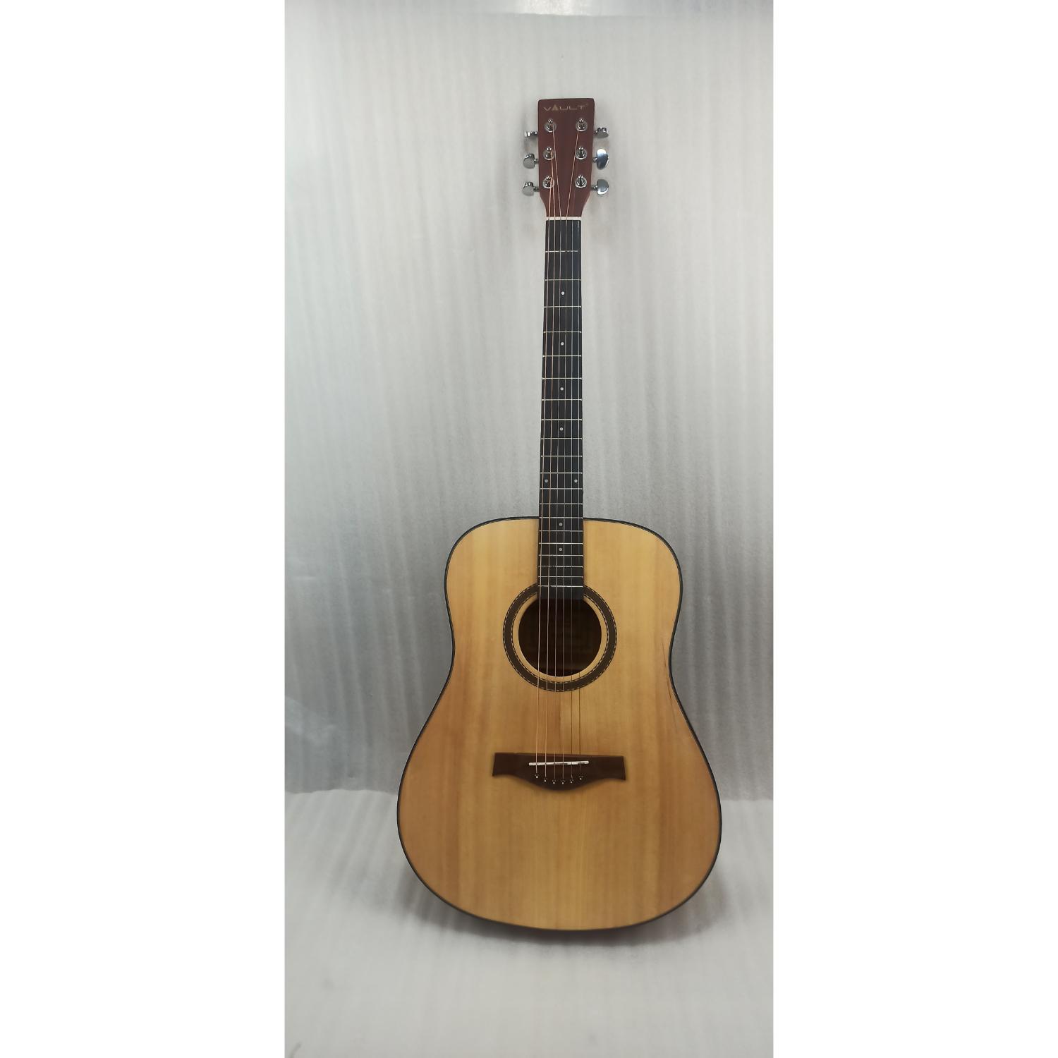 Vault DA40 41 Inch Premium Solid Spruce-Top Dreadnought Acoustic Guitar - Open Box B Stock