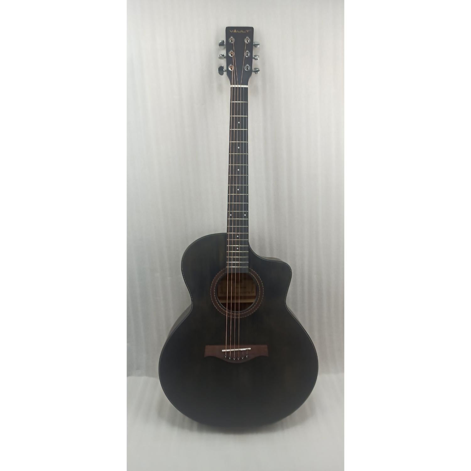 Vault EA40 41 inch Premium Solid Spruce-Top Cutaway Acoustic Guitar - Open Box B Stock